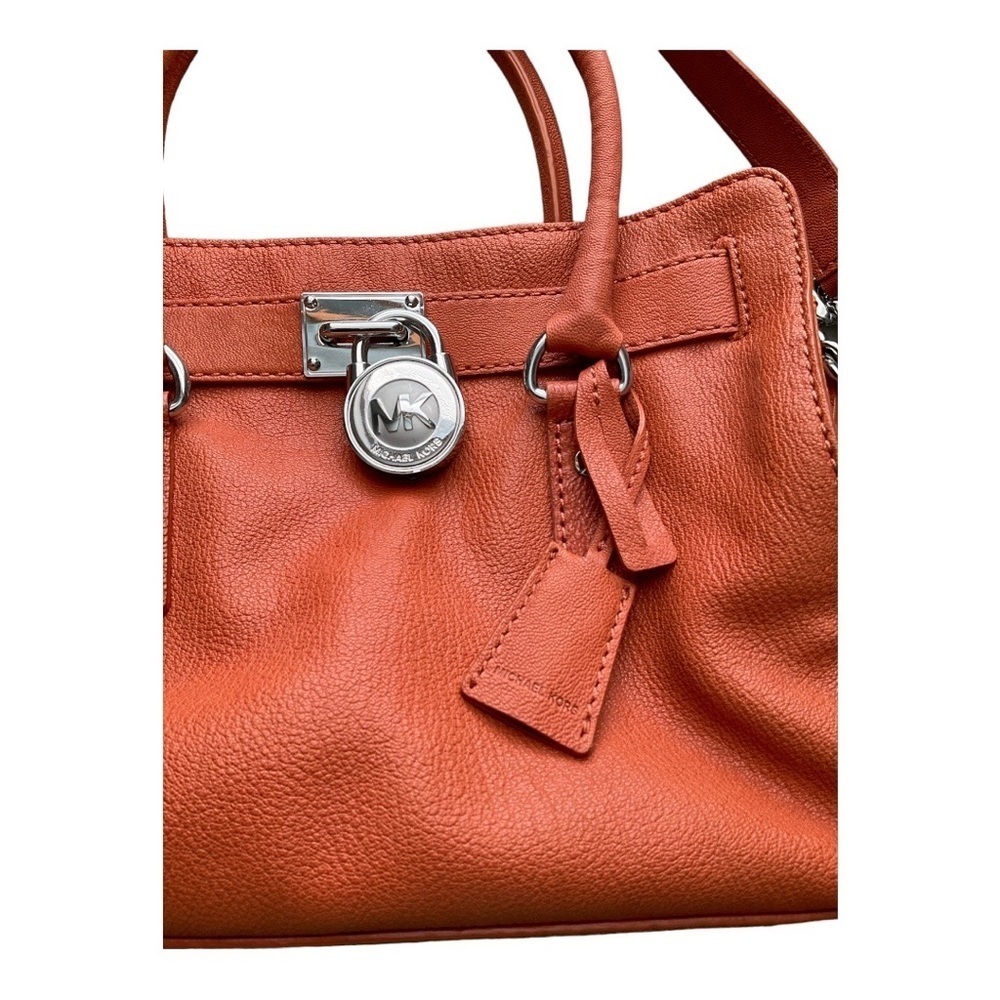 Michael Kors Leather Hamilton Bag - Picture 8 of 11